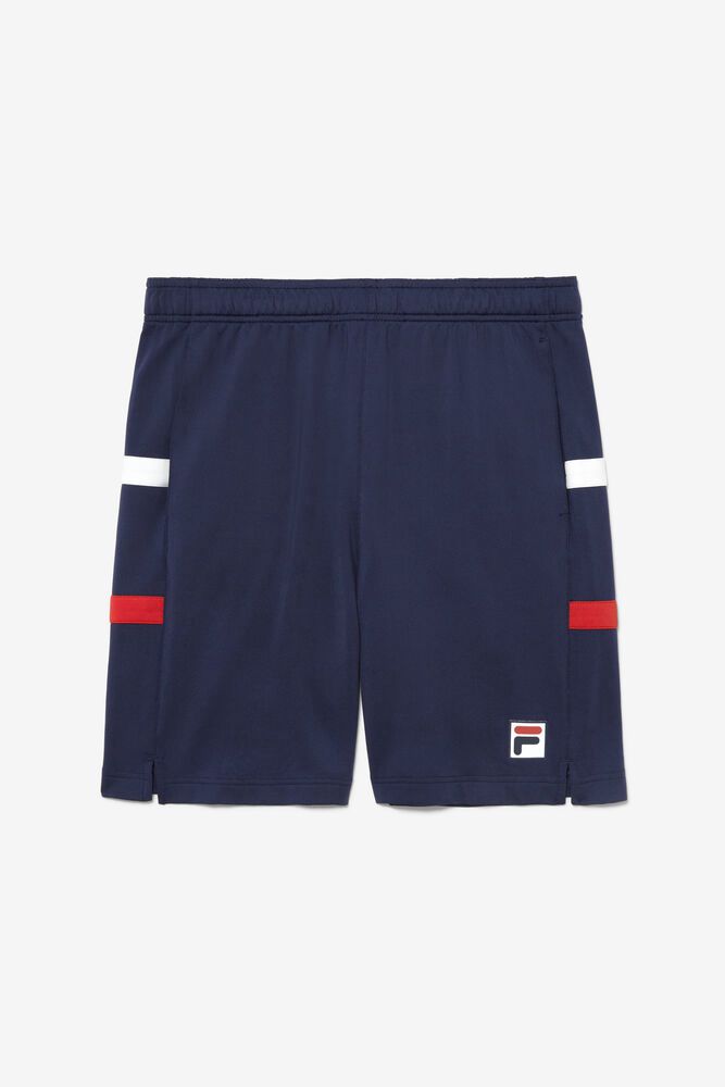 Fila Shorts Mens Navy - Heritage Tennis - Philippines 0712483-AH